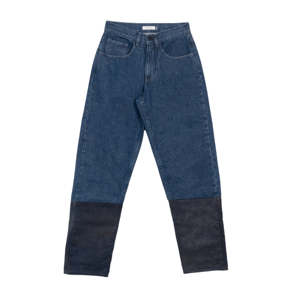 Wax Panel Jeans - Denim –