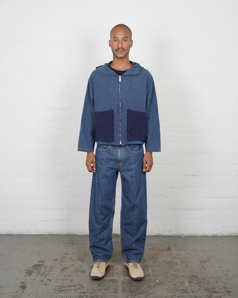 indigo-check-big-pocket-hoodie