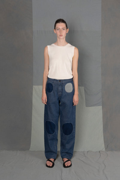 LM x OB Circle Pocket Jeans 2023 - Denim Contrast – Olderbrother