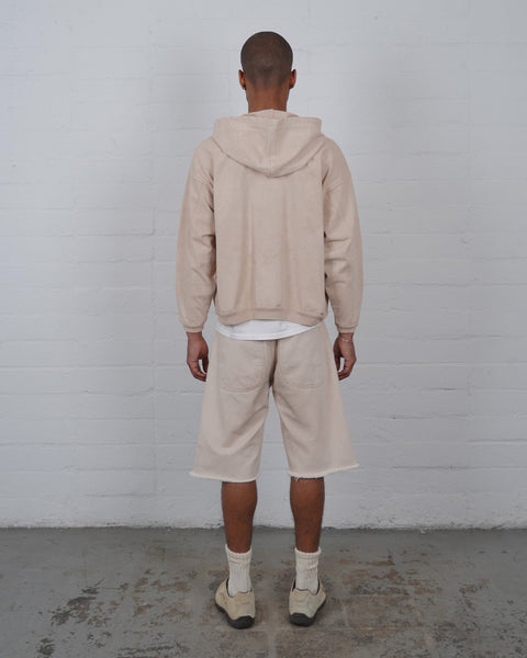 【即完】OE-SELMENT MUTED AGE KNIT ZIP HOODIE Split Pocket Hoodie - Clay – Olderbrother