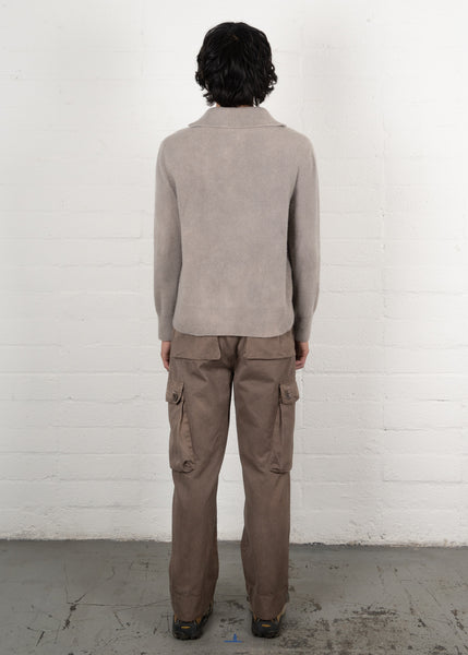 Recycled Cashmere Collared Sweater - Slate Kakishibu – Olderbrother