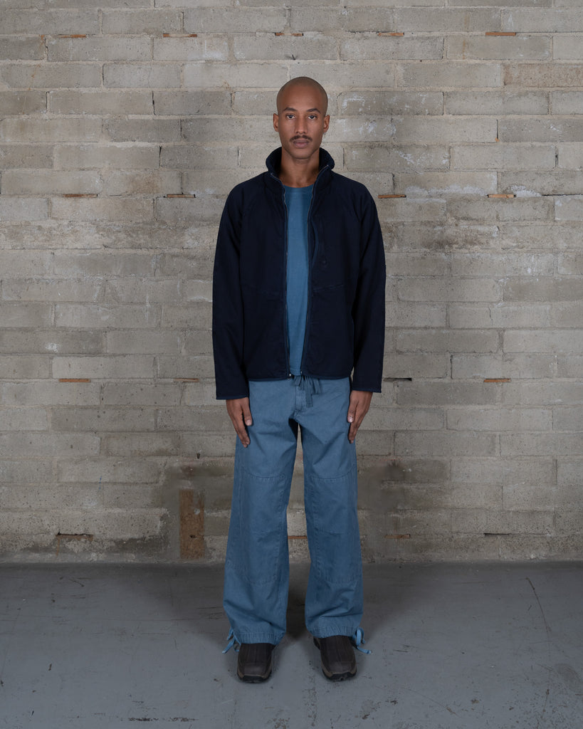 Sherpa Fleece - Black Indigo