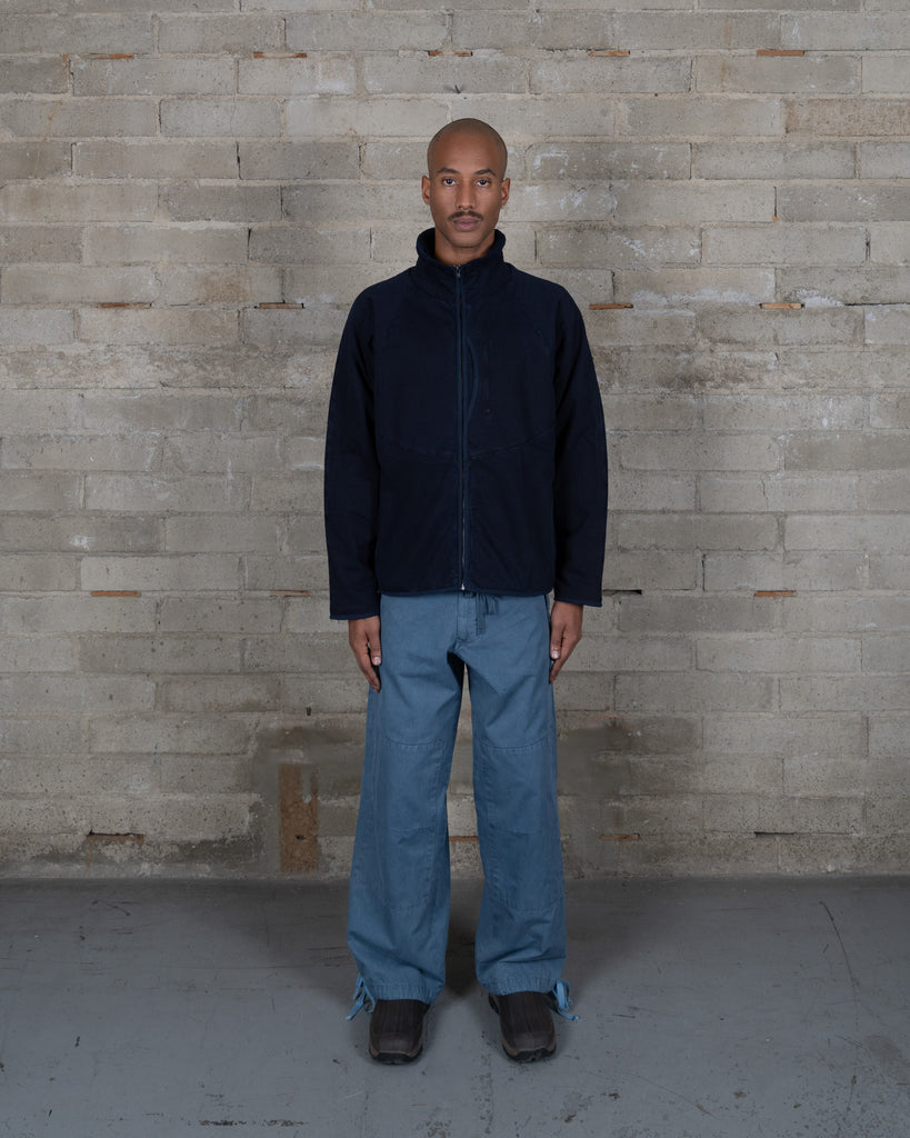 Sherpa Fleece - Black Indigo