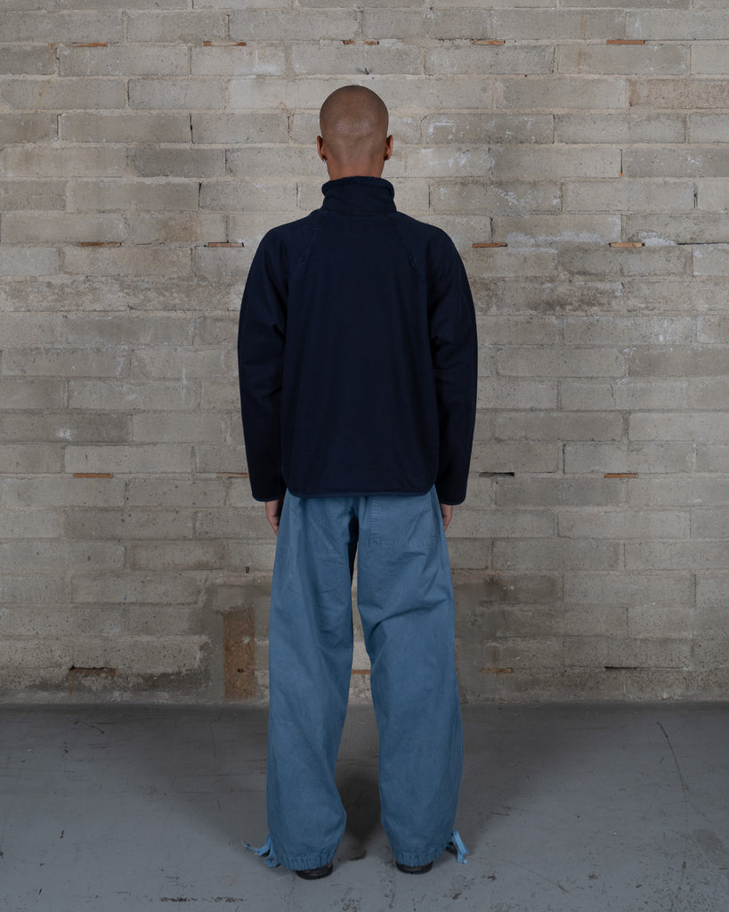 Sherpa Fleece - Black Indigo