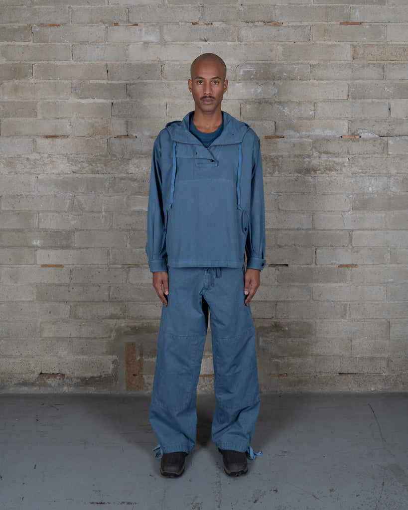 Micro Twill Drift Anorak - French Indigo