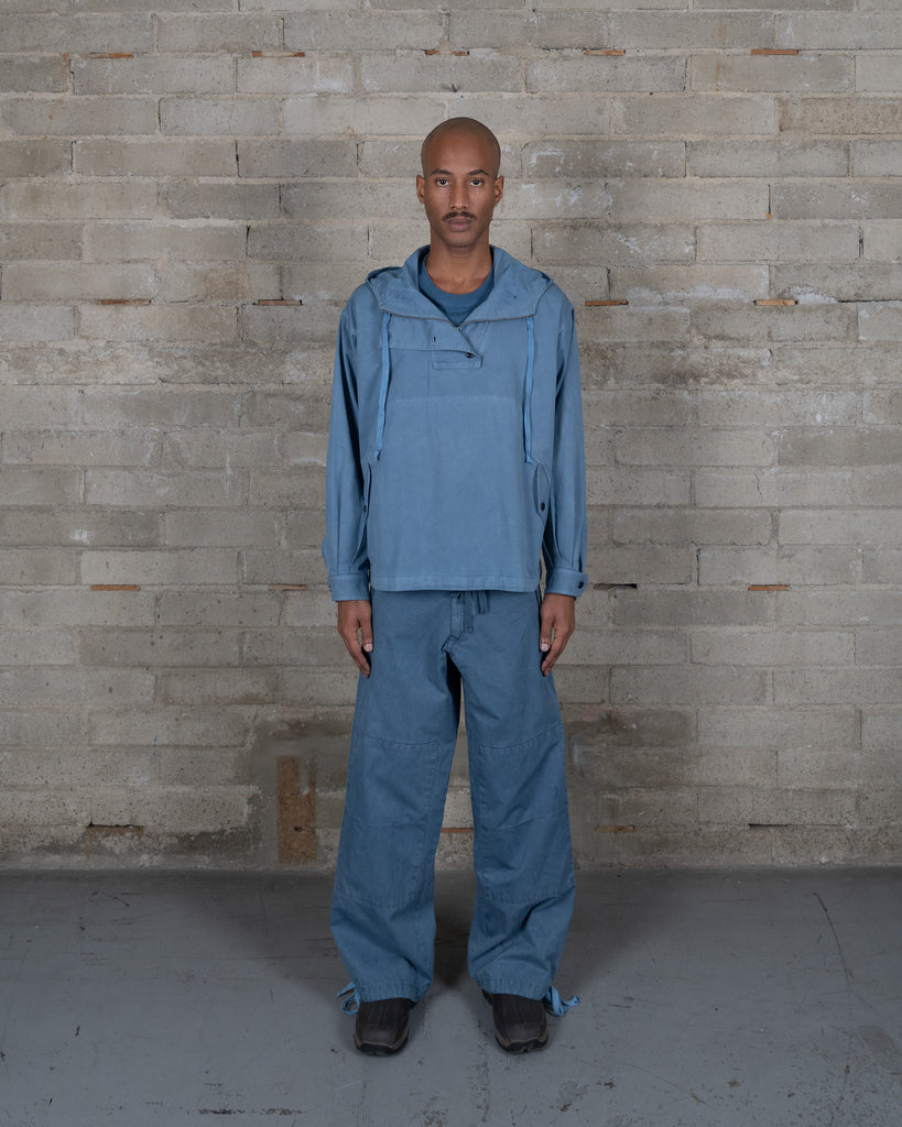 Micro Twill Drift Anorak - Pale Indigo
