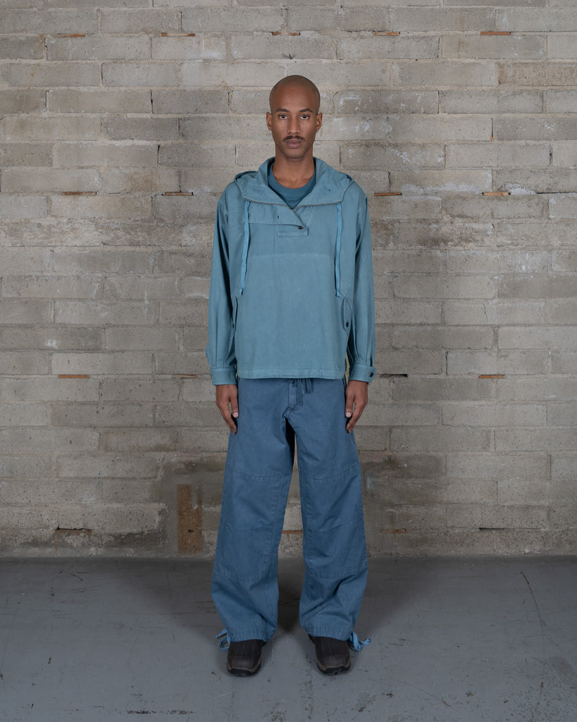 Micro Twill Drift Anorak - Powder Indigo