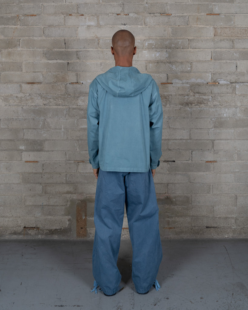 Micro Twill Drift Anorak - Powder Indigo