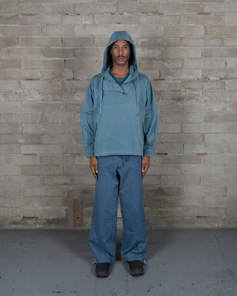 Micro Twill Drift Anorak - Powder Indigo