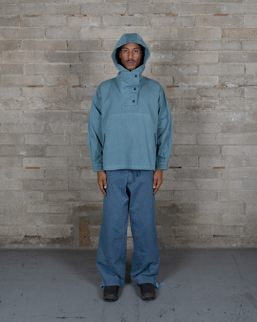 Micro Twill Drift Anorak - Powder Indigo