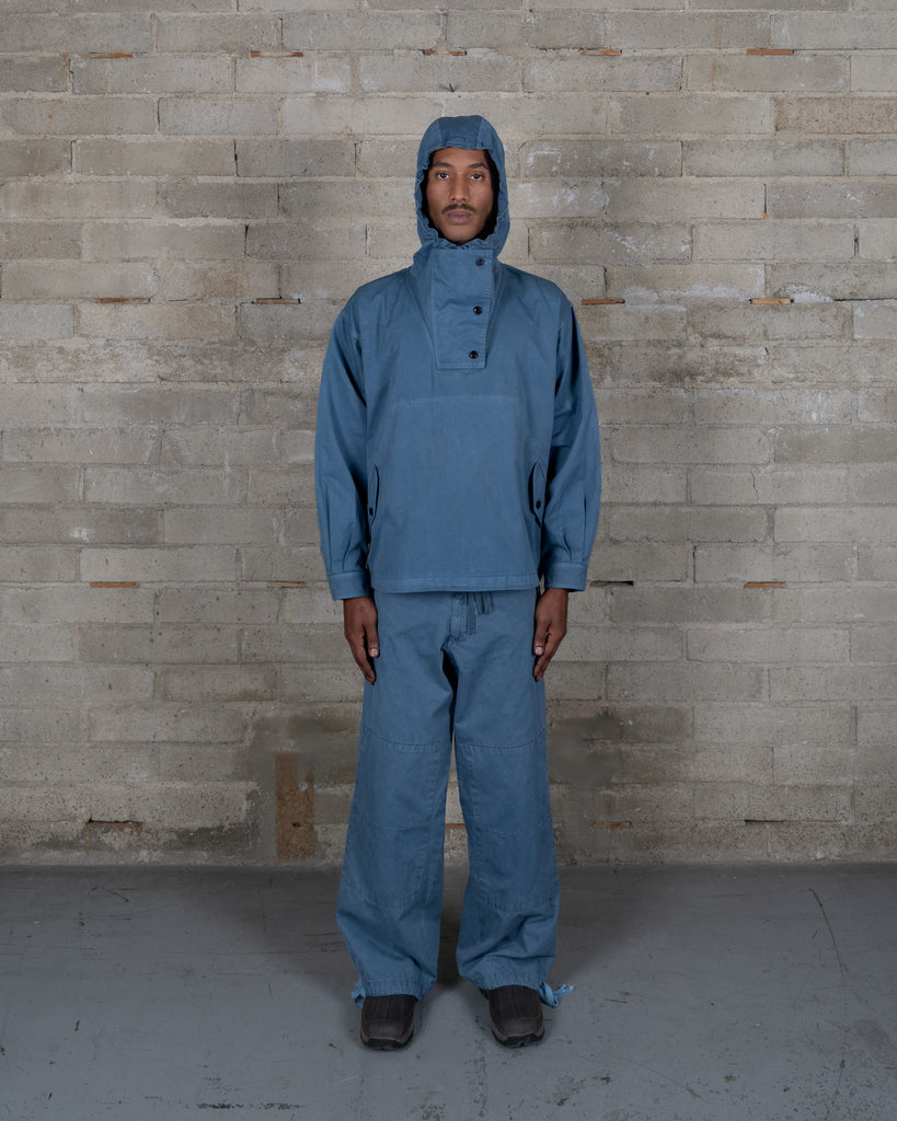 Micro Twill Drift Anorak - French Indigo