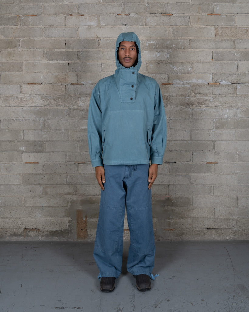 Micro Twill Drift Anorak - Powder Indigo