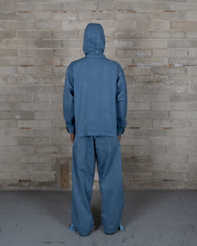 Micro Twill Drift Anorak - French Indigo