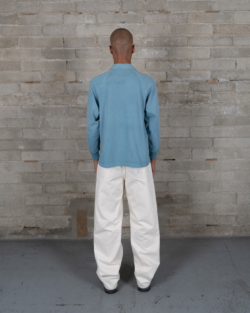 Rugby Raglan - Powder Indigo