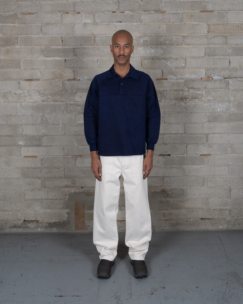 Rugby Raglan - Black Indigo