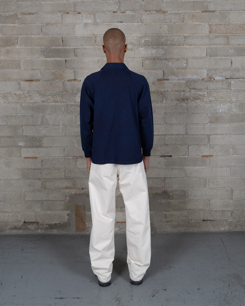 Rugby Raglan - Black Indigo