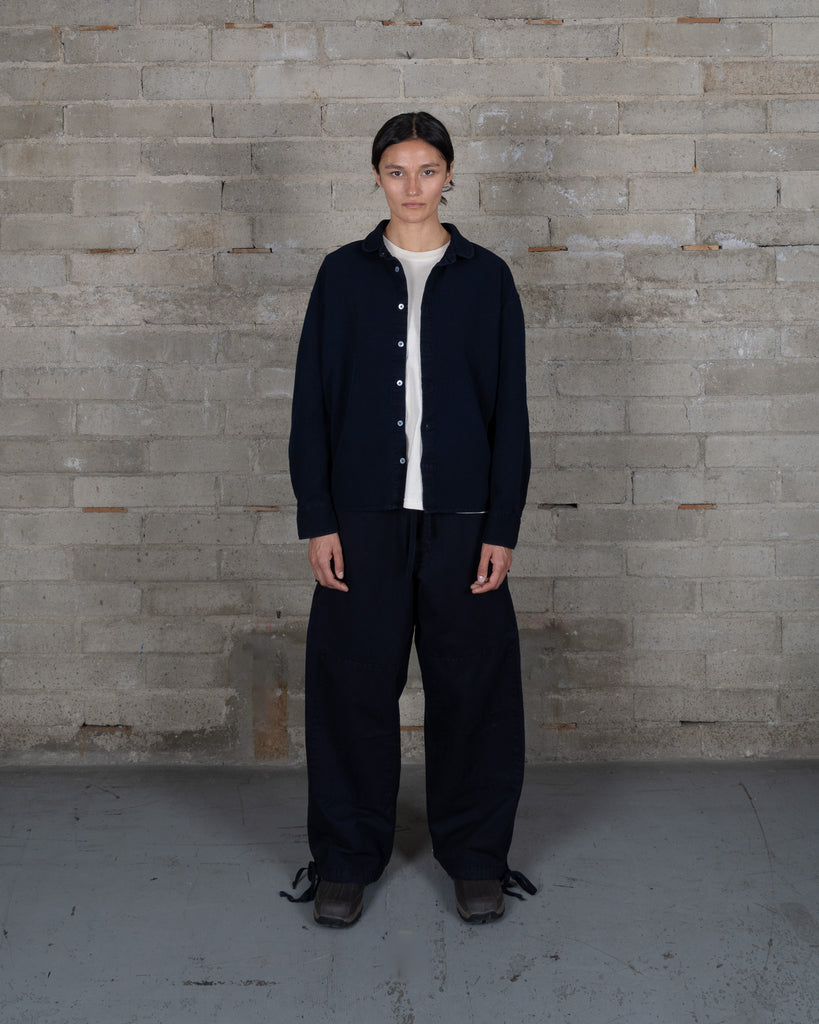 Micro Twill Drift Pants - Black Indigo