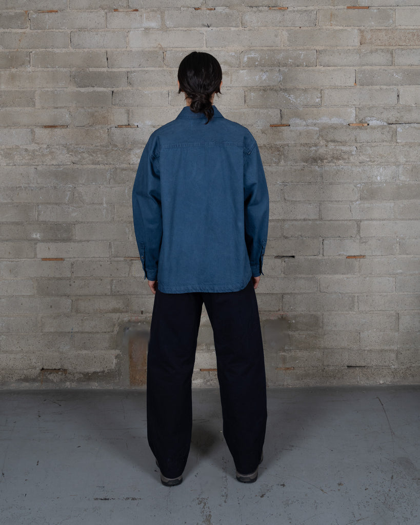 Big Pleats - Black Indigo