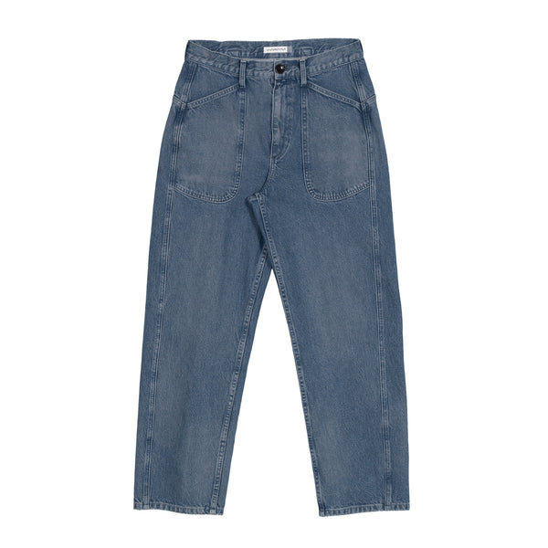 Patch Pocket Jeans - Stonewash