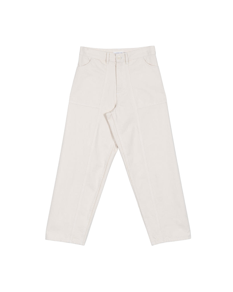 Front Seam Jeans - Natural