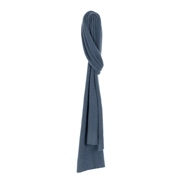 Recycled Cashmere Scarf - French Indigo
