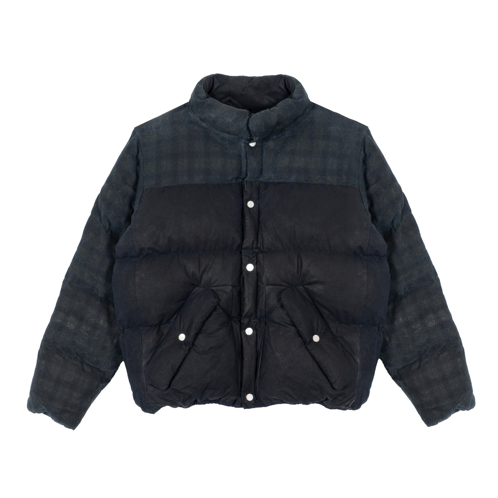Waxed Puff Coat - Hand Me Downs
