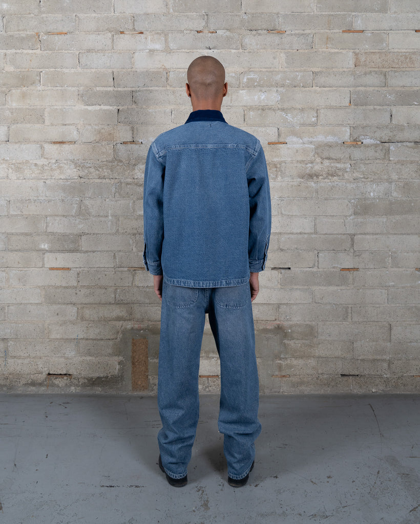 Denim Slant Shirt - Hand Me Downs