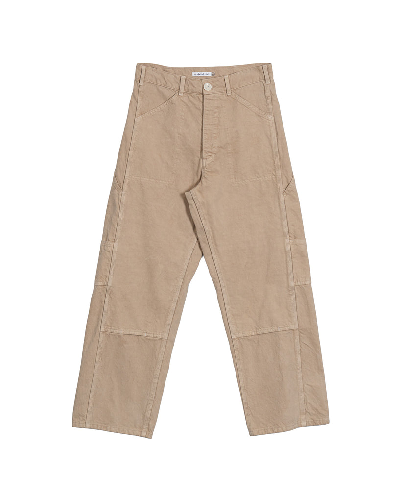 Side Pocket Double Knee - Mud Clay