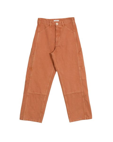 Side Pocket Double Knee - Red Clay