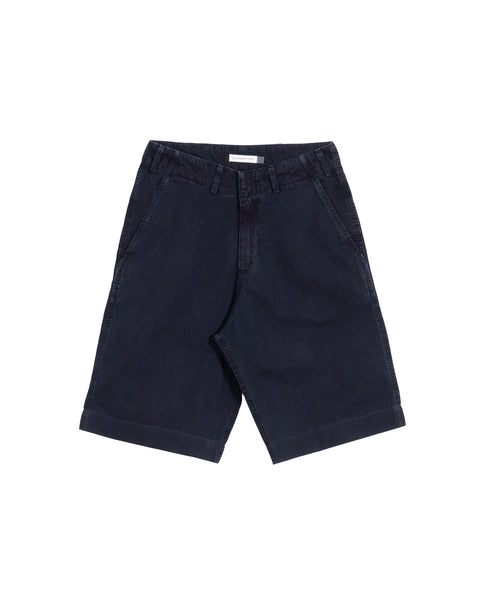 Cotton Silk Trouser - Shorts - Black Indigo