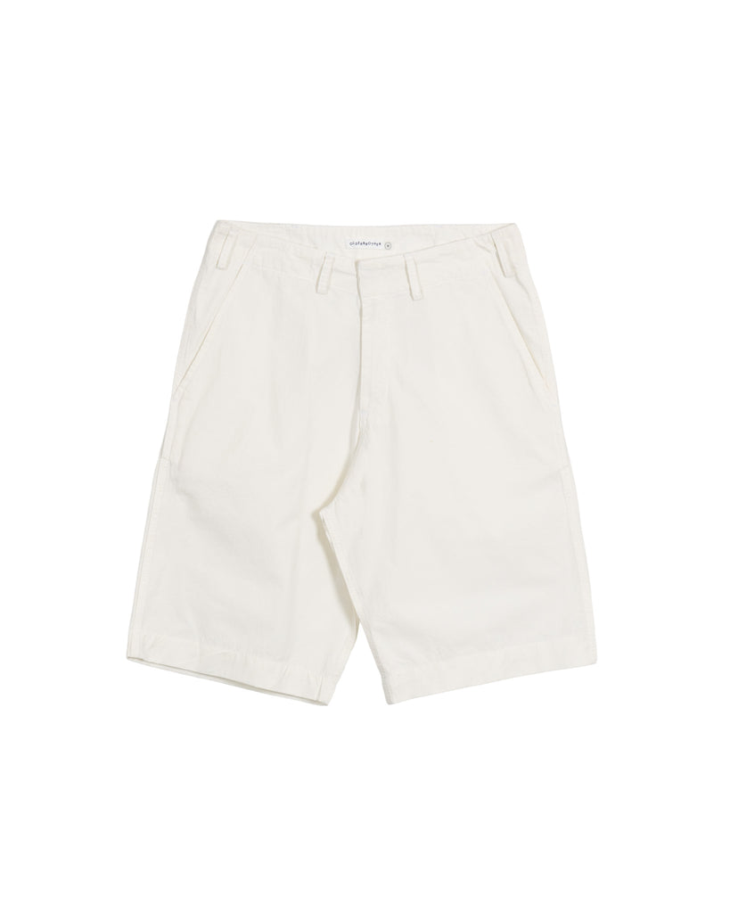Cotton Silk Trouser - Shorts - Natural