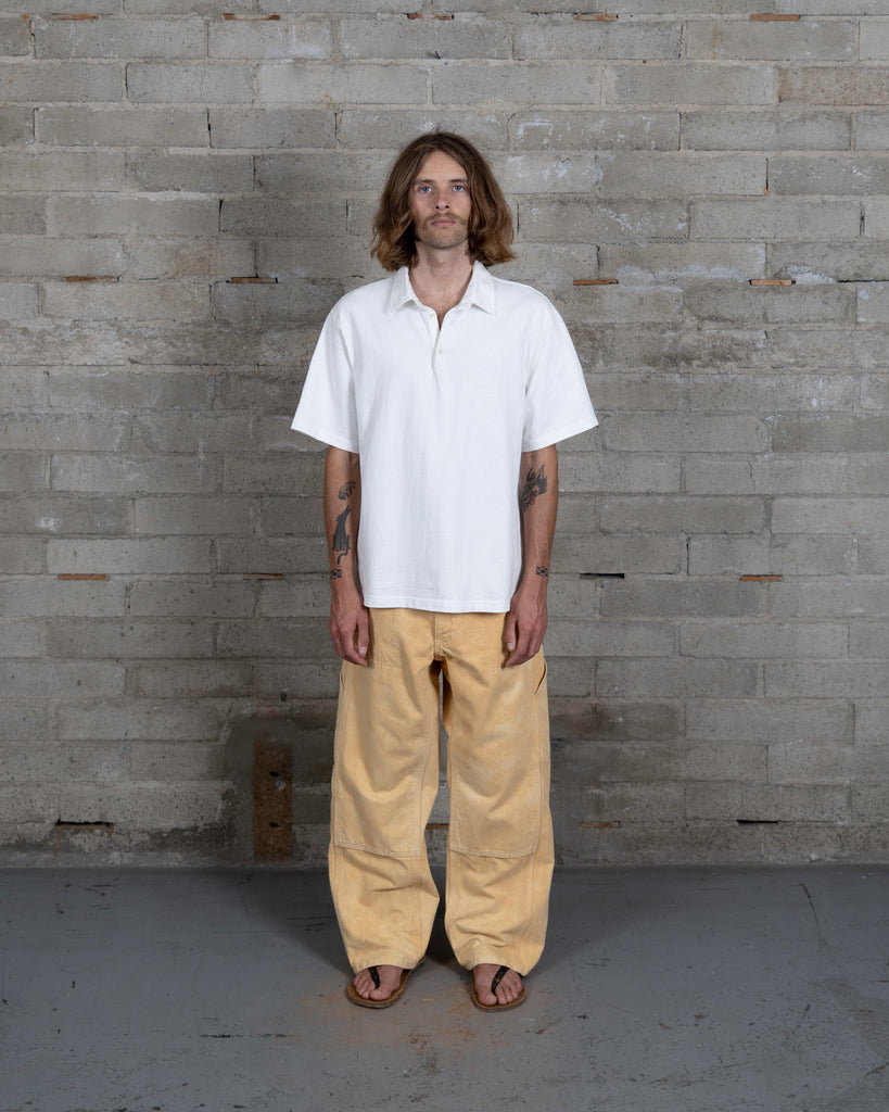 Side Pocket Double Knee - Gold Clay