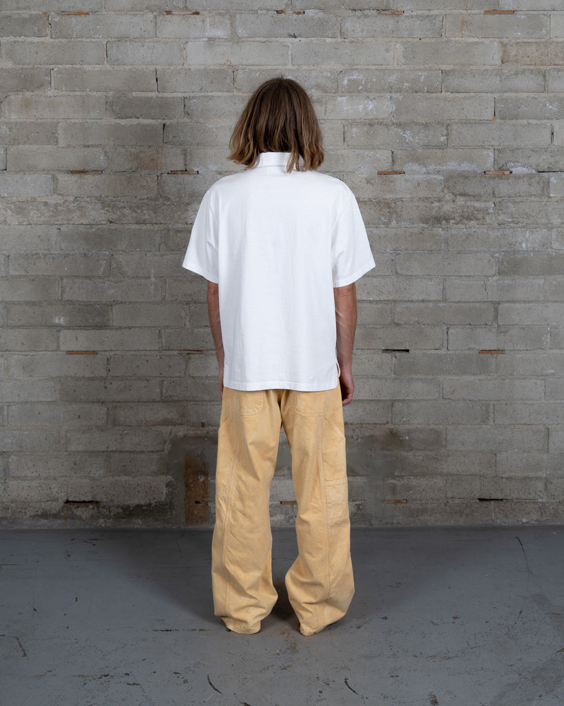 Side Pocket Double Knee - Gold Clay