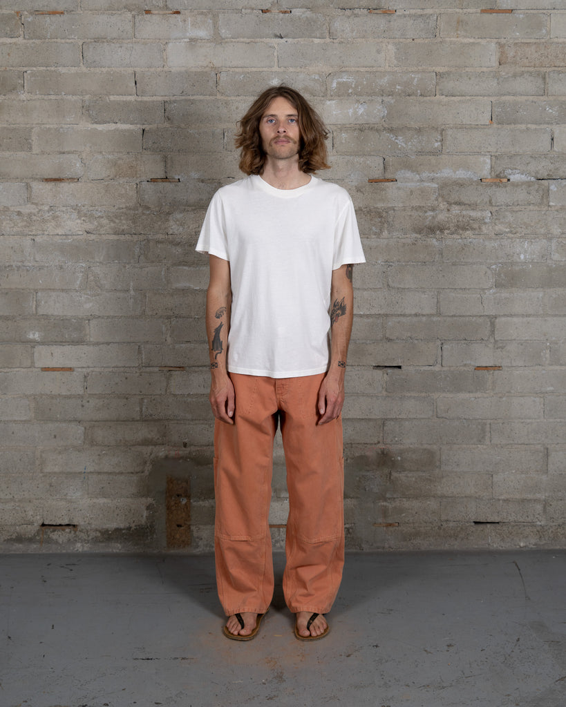 Side Pocket Double Knee - Red Clay
