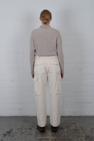 Cargo Trousers - Natural