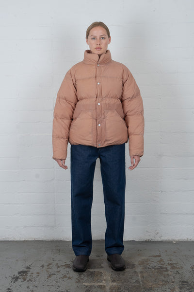 Waxed Puff Coat - Pomace Pink – Olderbrother