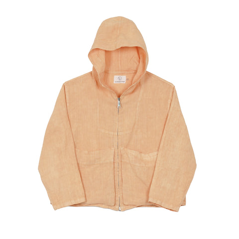 Hemp Big Pocket Hoodie - Ochre