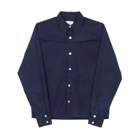 Vented Snap Shirt - Indigo