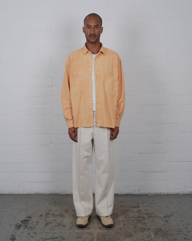 Slant Pocket Shirt - Ochre