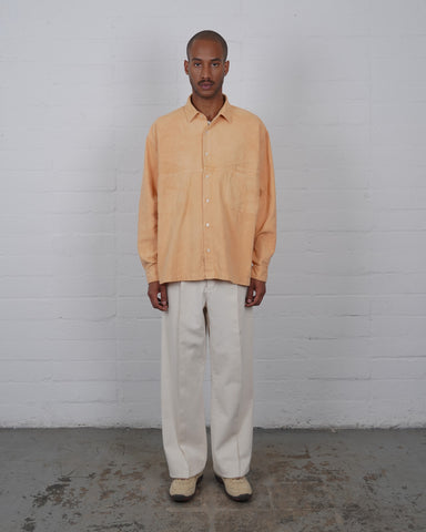 Slant Pocket Shirt - Ochre