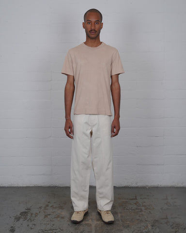 Front Seam Pants - Natural