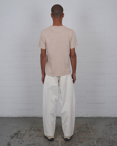 Front Seam Pants - Natural