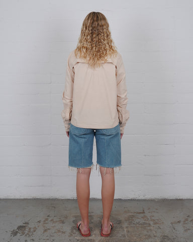 Vented Snap Shirt - Clay