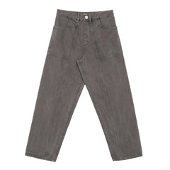 Front Seam Jeans - Charcoal