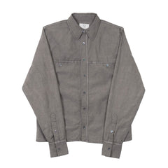 Panel Button Down - Charcoal