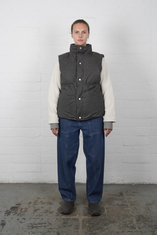 Puff Utility Vest - Soot