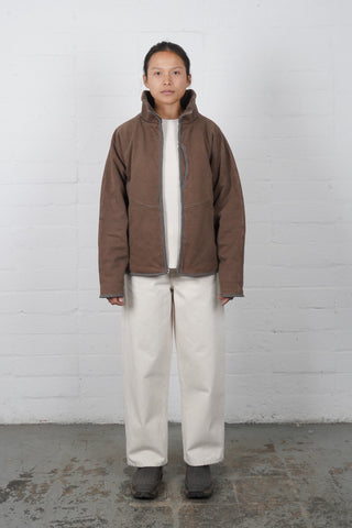 Sherpa Fleece - Charred Brown