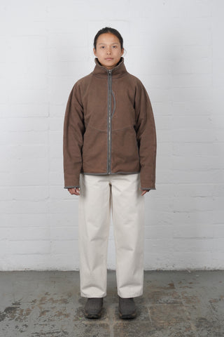 Sherpa Fleece - Charred Brown