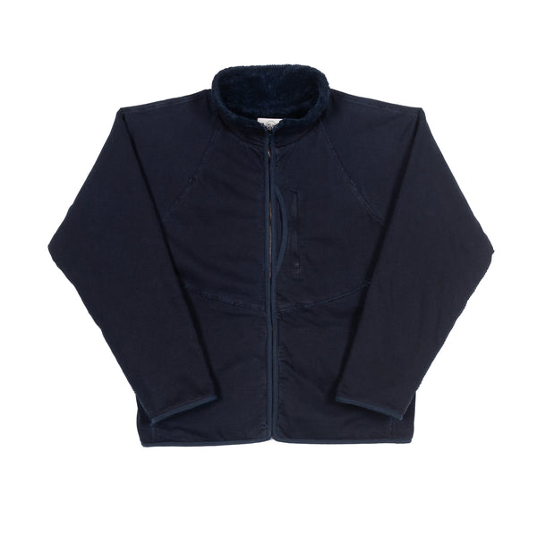 Sherpa Fleece - Black Indigo