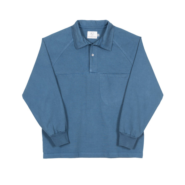 Rugby Raglan - Pale Indigo